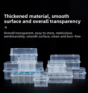 Boîte de 4 flacons transparents en PP de 3 ml, vente en gros, OEM, haute qualité, <span class=keywords><strong>pour</strong></span> sérum bio-essence et solution active, étui de stockage <span class=keywords><strong>pour</strong></span> peptides - Product Image 4