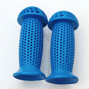 Empuñaduras de manillar de bicicleta para niños, 22,2mm, TPR, suaves, con forma de panal, coloridas, accesorios para bicicletas infantiles - Product Image 3