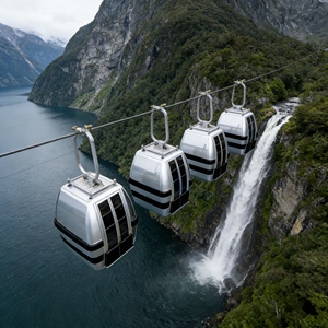 Cabines de téléphériques gondoles personnalisables haut de gamme à vendre avec un téléphérique de ski gondole de haute qualité et durable à vendre - Product Image 2