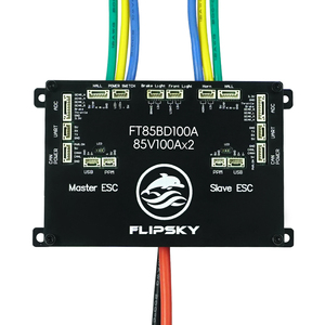 Controlador de Velocidad FLIPSKY FT85BD100A 84V 200A ESC con Carcasa de Aluminio SIN VESC para <span class=keywords><strong>Patineta</strong></span> Eléctrica/Scooter/Bicicleta Eléctrica/Motocicleta - Product Image 1
