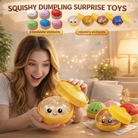 Boîte de paillettes aléatoires, jouet souple en forme de boulette 10 couleurs, plus de surprises (aléatoire - 1 pièce) - Vente en gros à prix réduit