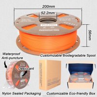 Filament d'imprimante 3D certifié SGS, contrôle qualité, échantillon gratuit, 25 types, 60 couleurs, 1,75 mm, 2,85 mm, PLA, PETG, ABS