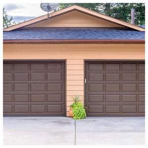 <span class=keywords><strong>Porte</strong></span> <span class=keywords><strong>de</strong></span> <span class=keywords><strong>garage</strong></span> à auvent en aluminium personnalisable, <span class=keywords><strong>style</strong></span> grange, avec âme isolante moderne, vente en gros usine - Product Image 1
