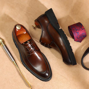 Grande Promotion 2025 – Bottines Chelsea Classiques pour Hommes en Cuir Véritable Imperméable, Style Britannique Montant, pour Affaires, Courtes et Brillantes - Product Image 1