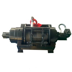 Winch הידראולי 20ton winch עם חבל תיל פלדה להתאוששות חקלאות ומנוף - Product Image 2