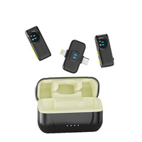 Portable 2-en-1 K9 modèle USB sans fil Lavalier Microphone UHF annulation du bruit conférence vidéo Streaming enregistrement d'entrevue
