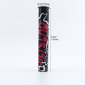 Accesorios para Smoke Shop: Tubo de Plástico Ligero Personalizado con Etiqueta Completa, Tubo Preformado de 115mm para Conos Enrollados con Tapa Pop - Product Image 6