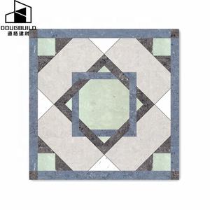 Piastrelle in Pietra Naturale Lucida e Durevole per Corridoi e Ingressi di Hotel di Lusso, Medaglione in Marmo a Getto d'Acqua Economico - Product Image 1