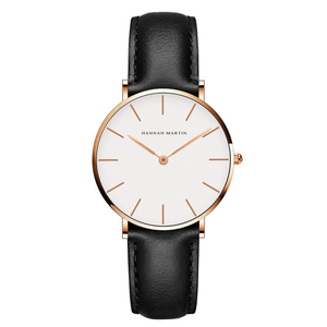 Relojes de mujer Niche, minimalistas y elegantes, reloj de cuarzo resistente al agua para hombres y mujeres. - Product Image 2