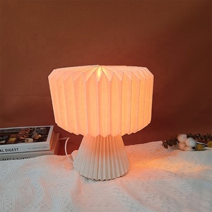 Lampe de bureau pliable en papier LED Créativité unique Morden Bedsid Bureau <span class=keywords><strong>Veilleuse</strong></span> Économiser de l'<span class=keywords><strong>espace</strong></span> - Product Image 6