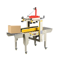 Machine d'emballage de cartons haute performance ISO9001, outil de scellage pour l'expédition e-commerce, scelleuse de cartons compacte à ruban adhésif