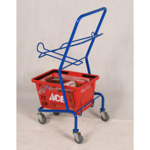 Carrito de Compras de Plástico de Alta Capacidad con Logotipo Personalizado, Movilidad Suave, Premium para Supermercado - Product Image 2