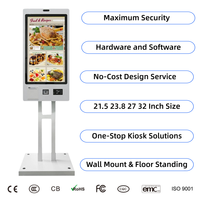 OEM ODM Self Touch Screen Ticket Printer Payment Kiosk With RFID Card Reader Self Ordering Kiosk for Restaurant Fast Food