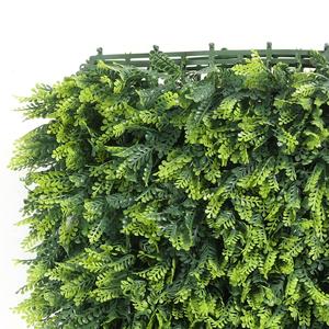 Nhân tạo tấm Tường 50x50 ferny cây xanh Thác cỏ tường cho vườn trong nhà ngoài trời trang trí nội thất - Product Image 2