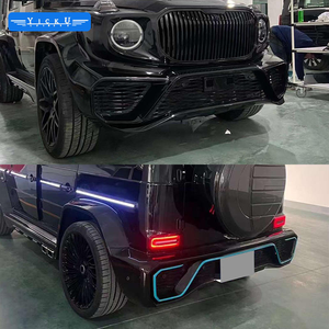 Nuevo Kit de Carrocería Estilo <span class=keywords><strong>Maybach</strong></span> G900 para <span class=keywords><strong>Mercedes</strong></span>-Benz Clase G W464 (<span class=keywords><strong>G500</strong></span>/G63) 2018-2023 - Kit de Conversión de Parachoques Delantero/Trasero - Product Image 6