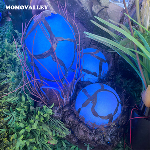 थीम पार्क रिसॉर्ट्स के लिए मोमोवैली 3 डी डायनासोर के अंडे का दीपक दीपक - Product Image 3