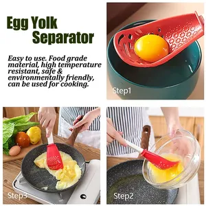 Cuillère de cuisine multifonctionnelle jetable en plastique, passoire de cuisine domestique, cuillère résistante à la chaleur avec trou de suspension pour pommes de terre et ail - Product Image 4