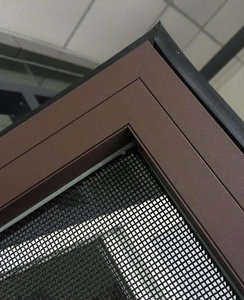 Écran de sécurité tissé de moustiquaire d'insecte d'armure toile de treillis métallique noir de Offre Spéciale King Kong avec la coupe pour des portes de fenêtres - Product Image 2