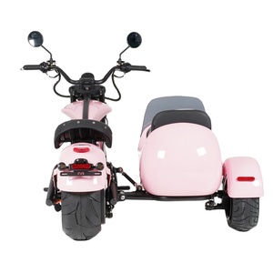 Ooder-rodillo para coche modelo <span class=keywords><strong>Sara</strong></span> m1ps 72v 4000W 60-80 km/h citycoco chopper elektromos con lateral azul y verde turquesa citycoco - Product Image 6