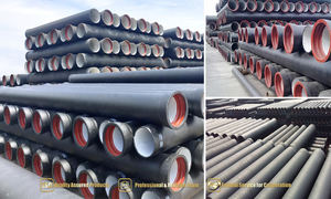 Prix usine Tuyau ductile en ciment à haute teneur en aluminium ISO2531 EN 545 598 K7 K8 K9 C40 C30 C25 DN 80 100 200 300 400 Huile <span class=keywords><strong>de</strong></span> <span class=keywords><strong>sulfate</strong></span> 6m - Product Image 4