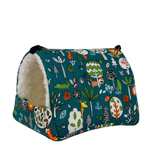 공장 도매 겨울 플러시 애완 동물 해먹 귀여운 소형 동물 둥지 애완 햄스터 침대 - Product Image 5