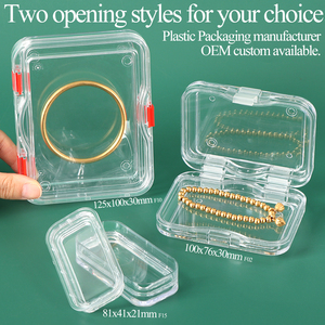 SUNSHING - Caja de Exhibición Transparente de Plástico Resistente a los Golpes con Película de PU para Protección de Medallas Dentales, Caja para Relojes, Caja con Membrana Protectora - Product Image 3