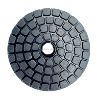 Usine directement vendre 4 pouces 5 pouces diamant tampons de polissage 4 "5" noir tampon tampons de polissage pour marbre granit Quartz pierre