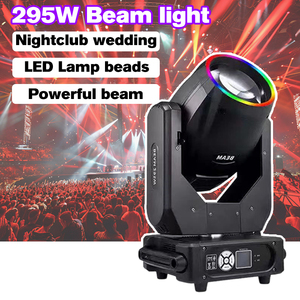 Luzes làm palco 295W chùm di chuyển đầu đám cưới DJ Disco giai đoạn đèn với quầng sắc nét ánh sáng Sharpy ánh sáng - Product Image 3