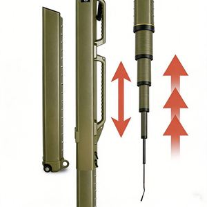 Étui de transport rigide pour canne à pêche, étui de transport pour canne à pêche en PVC carré imperméable, étui rigide pour canne à pêche - Product Image 3