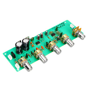 <span class=keywords><strong>Préamplificateur</strong></span> audio BY08 2.0 HIFI AN4558, réglage des basses, des médiums et des aigus, carte <span class=keywords><strong>préamplificateur</strong></span> audio finie avec contrôle de tonalité - Product Image 1