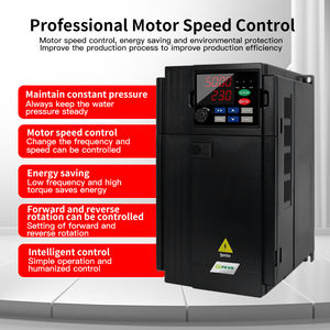 Variateur <span class=keywords><strong>de</strong></span> fréquence (VFD) haute efficacité 22 kW 2,2 kW triphasé 380 V avec contrôle vectoriel sans capteur RS485 IP54 pour pompe à eau <span class=keywords><strong>solaire</strong></span> et entraînement AC - Product Image 3