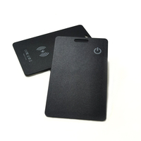 Tarjeta antipérdida ultrafina certificada MFi fácil de usar para rastreador de billeteras Buscador de boletos con Find My APP