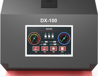 Stasiun Servis AC Mobil DX-100 Mesin Diagnostik & Restorasi Otomatis Peralatan Pemulihan & Daur Ulang Refrigeran R134a R1234yf