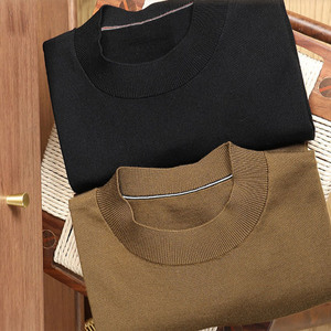 Áo len cổ tròn bán chạy nhất nhà máy, chất liệu len Merino nguyên chất-2/48S, mẫu mới nhất, nhiều màu sắc tùy chọn dành cho nam - Product Image 2