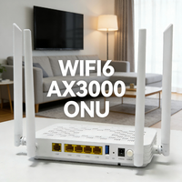 3000Mbps Çift Bantlı XPON GPON/EPON ONU 4GE USB 3.0 WiFi-6 AX3000 ONT, OLT ile Uyumlu Mesh Fonksiyonlu
