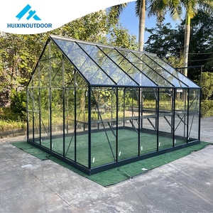 Serres Multi-Travées à Fort Taux de Rachats Facilement Assemblées, Orangerie, <span class=keywords><strong>Serre</strong></span> de Jardin en Verre Trempé - Product Image 3