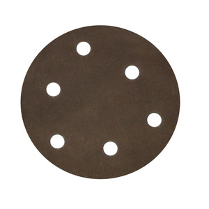 5 pouces 6 trous Superfine Film disque <span class=keywords><strong>de</strong></span> ponçage humide/sec papier <span class=keywords><strong>de</strong></span> sable doux crochet et boucle papier <span class=keywords><strong>de</strong></span> verre pour outils abrasifs peinture polissage - Product Image 6