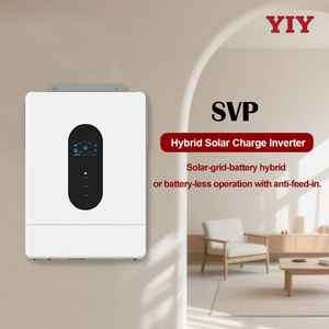 Inversor de Energía <span class=keywords><strong>Solar</strong></span> Híbrido de 3.6KW 6.5KW 12KW 48V con MPPT Integrado, Onda Sinusoidal Pura, 110V, Inversor Fotovoltaico Fuera de la Red - Product Image 3