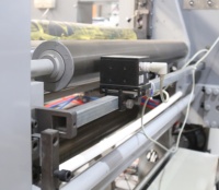 Machine d'impression flexographique automatique Zhenbang, nouvelle, 1000 mm, 5 couleurs, structure en ligne, vitesse d'impression 150 m/min, automatique
