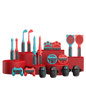 STARTRC GAMES Switch2 Fitness Sports Set 18 1 Poignée de jeu somatosensorielle Sabre laser <span class=keywords><strong>Raquette</strong></span> de tennis <span class=keywords><strong>Volant</strong></span> de course Plastique - Product Image 1