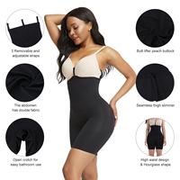 Waistdear Vente en gros et dropshipping de culottes gainantes pour femmes grande taille, taille haute, sans couture, effet ventre plat et remonte-fesses