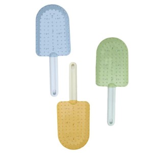 Pet Grooming Comb Ice Cream Massage <b>Brush</b> Yellow TPR Hair Removal <b>For</b> Cats <b>Dogs</b> - Product Image 2