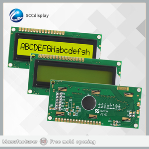 批发价格JXD1601A STN黄色正Cob液晶字符显示模块16X1图形液晶显示工业5V/3.3V - Product Image 6
