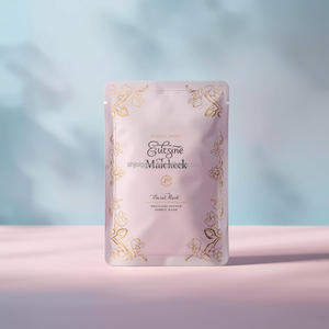 Emballage personnalisé pour échantillons cosmétiques en plastique LDPE résistant à l'humidité, imprimé en gravure thermoscellée, sachet pour masque facial à 3 côtés scellés, marque <span class=keywords><strong>Joi</strong></span> - Product Image 6