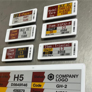 Étiquettes électroniques d'entrepôt, étiquettes de prix numériques, étiquettes de prix NFC, ESL, E Ink, Epaper, étiquettes électroniques, étiquettes de rayon électroniques - Product Image 1