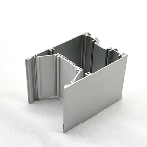 Se pueden utilizar perfiles de extrusión de aluminio,
