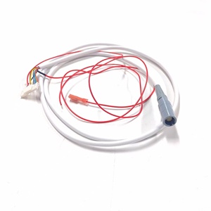 Faisceau de câbles personnalisé JST Pitch2.54 8 broches mâle vers connecteur Lemoo de marque suisse avec cordon de câble d'alimentation de 1m pour dispositif médical - Product Image 1