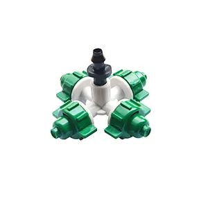 Vòi Phun Phun Sương Xoay 360 Độ Xoay Ngược Trần Làm Mát Tưới Nước Màu Xanh Lá Cây Vòi Phun Một Bốn Hoặc Năm Lỗ Thoát - Product Image 4