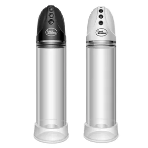 Telescopic Penis Pump Manual Vacuum Penis Enlarger Extend Pump Masturbation Cup Adult Male Sex Toys Pumps