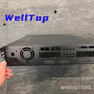 Servicios de Fabricación de Chasis de Audio de Aleación de Aluminio CNC Transfronterizos Welltop, Chasis para PC Industrial, Rack para Inversores y Servidores - Product Image 5